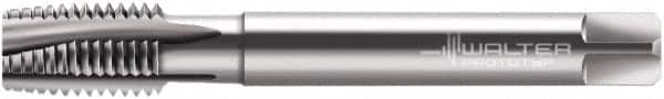 Walter-Prototyp - 7/16-20 UNF, 4 Flute, Bright Finish, Powdered Metal Spiral Point Tap - Plug Chamfer, Right Hand Thread, 3-5/32" OAL, 22mm Thread Length, 8.2mm Shank Diam, 3B Class of Fit, Series A2325760 - Exact Industrial Supply