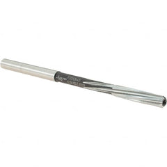 Walter-Titex - 4.01mm Cobalt 6 Flute Chucking Reamer - Spiral Flute, 4mm Straight Shank, 19mm Flute Length, 75mm OAL - Benchmark Tooling