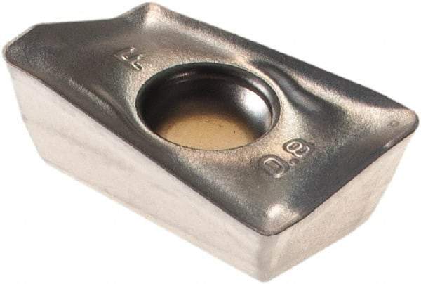 Walter - ADMT10T308 F56 Grade WSM35S Carbide Milling Insert - TiAlN/Al2O3/Al Finish, 0.1496" Thick, 0.8mm Corner Radius - Benchmark Tooling