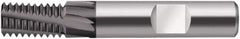 Walter-Prototyp - 0.3937" Cutting Diam, 5 Flute, Solid Carbide Helical Flute Thread Mill - Internal Thread, 20mm LOC, 72mm OAL, 10mm Shank Diam - Benchmark Tooling