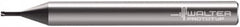 Walter-Prototyp - M2x0.40, 0.061" Cutting Diam, 3 Flute, Solid Carbide Helical Flute Thread Mill - Internal Thread, 0.8mm LOC, 57mm OAL, 6mm Shank Diam - Benchmark Tooling