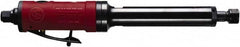 Chicago Pneumatic - 1/4" Collet, Straight Handle, Straight Air Die Grinder - 22,000 RPM, Rear Exhaust, 25 CFM, 0.47 hp, 90 psi, 1/4" Inlet - Benchmark Tooling