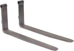 Vestil - 1,200 Lb Capacity, 118" Lift Height, Battery Powered Stacker - 2" Lowered Height, 36-1/4" Fork Length, 4" Overall Width - Benchmark Tooling