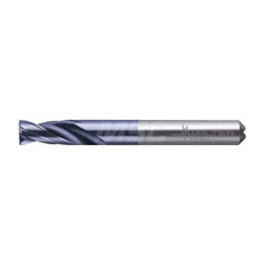 Screw Machine Length Drill Bit: 0.2953″ Dia, 180 °, Solid Carbide Coated, Right Hand Cut, Spiral Flute, Straight-Cylindrical Shank, Series A7191TFT