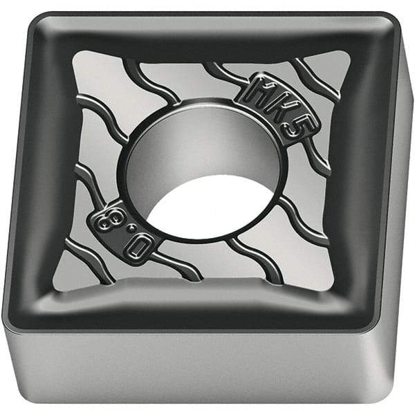 Walter - SNMG543 MK5 Grade WKK20S Carbide Turning Insert - TiCN/Al2O3/TiCN Finish, 90° Square, 5/8" Inscr Circle, 1/4" Thick, 3/64" Corner Radius - Benchmark Tooling