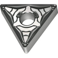 Walter - TNMG331 MP5 Grade WPP20S Carbide Turning Insert - TiCN/Al2O3/TiN Finish, 60° Triangle, 3/8" Inscr Circle, 3/16" Thick, 1/64" Corner Radius - Benchmark Tooling
