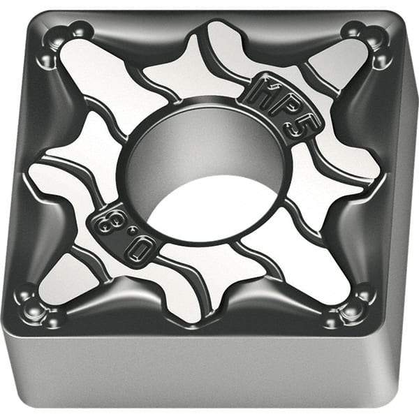 Walter - SNMG432 MP5 Grade WPP20S Carbide Turning Insert - TiCN/Al2O3/TiN Finish, 90° Square, 1/2" Inscr Circle, 3/16" Thick, 1/32" Corner Radius - Benchmark Tooling