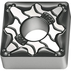 Walter - SNMG432 MP5 Grade WPP20S Carbide Turning Insert - TiCN/Al2O3/TiN Finish, 90° Square, 1/2" Inscr Circle, 3/16" Thick, 1/32" Corner Radius - Benchmark Tooling