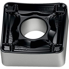 Walter - SNMM866 NRF Grade WPP20S Carbide Turning Insert - TiCN/Al2O3/TiN Finish, 90° Square, 1" Inscr Circle, 3/8" Thick, 3/32" Corner Radius - Benchmark Tooling