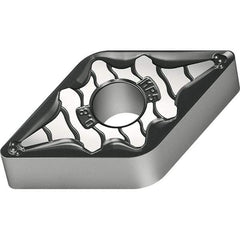 Walter - DNMG442 MP5 Grade WPP30S Carbide Turning Insert - TiCN/Al2O3/TiN Finish, 55° Diamond, 1/2" Inscr Circle, 1/4" Thick, 1/32" Corner Radius - Benchmark Tooling
