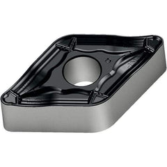 Walter - DNMM442 NRF Grade WPP30S Carbide Turning Insert - TiCN/Al2O3/TiN Finish, 55° Diamond, 1/2" Inscr Circle, 1/4" Thick, 1/32" Corner Radius - Benchmark Tooling