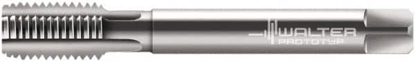 Walter-Prototyp - M28x1.50 Metric Fine 6H 4 Flute Bright Finish Cobalt Straight Flute Machine Tap - Modified Bottoming, Right Hand Thread, 140mm OAL, 26mm Thread Length, Oversize - Benchmark Tooling