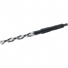 Walter-Titex - 34mm, 4MT 130° Point Cobalt Taper Shank Drill Bit - Bright Finish, 190mm Flute Length, 339mm OAL, Parabolic Flute, Series A4247 - Benchmark Tooling