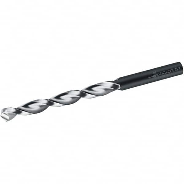 Walter-Titex - 16mm 130° Cobalt Jobber Drill - Oxide Finish, Right Hand Cut, Parabolic Flute, Straight Shank, 178mm OAL, Alpha XE Point - Benchmark Tooling