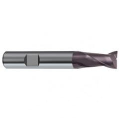 16mm Dia. x 82mm Overall Length 2-Flute Square End Solid Carbide SE End Mill-Weldon Shank-Center Cut-Firex - Benchmark Tooling