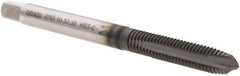 Walter-Prototyp - #10-32 UNF, 3 Flute, Hardlube Finish, Cobalt Spiral Point Tap - Plug Chamfer, Right Hand Thread, 2-3/8" OAL, 18.01mm Thread Length, 4.93mm Shank Diam, 3B Class of Fit, Series A2320302 - Exact Industrial Supply