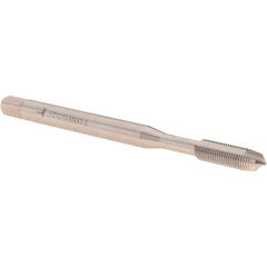 Walter-Prototyp - M4x0.50 Metric Fine, 2 Flute, Bright Finish, Cobalt Spiral Point Tap - Plug Chamfer, Right Hand Thread, 63mm OAL, 12mm Thread Length, 4.5mm Shank Diam, 6H Class of Fit, Series P21210 - Exact Industrial Supply