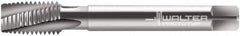 Walter-Prototyp - M6x1.00 Metric 3 Flute 6H Plug Spiral Flute Tap - Cobalt, Bright Finish, 80mm OAL, Right Hand Flute, Right Hand Thread, Series 20461 - Exact Industrial Supply