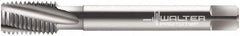 Walter-Prototyp - M6x0.75 Metric Fine 3 Flute 6G Modified Bottoming Spiral Flute Tap - Cobalt, Bright Finish, 80mm OAL, Right Hand Flute, Right Hand Thread, Series 21480 - Exact Industrial Supply