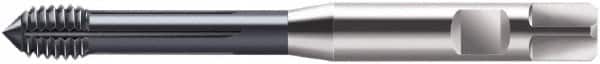 Walter-Prototyp - M8x1.25 Metric 6HX Modified Bottoming Thread Forming Tap - Cobalt, TiCN Finish, 90mm OAL, 7.5mm Thread Length, Right Hand Thread, Series S2061306 - Benchmark Tooling
