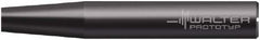 Walter-Prototyp - ConeFit 12.7mm 89° Shank Milling Tip Insert Holder & Shank - 0.236" Projection, E10 Neck Thread, 9.53mm Nose Diam, 63.5mm OAL, Steel AK610 Tool Holder - Benchmark Tooling