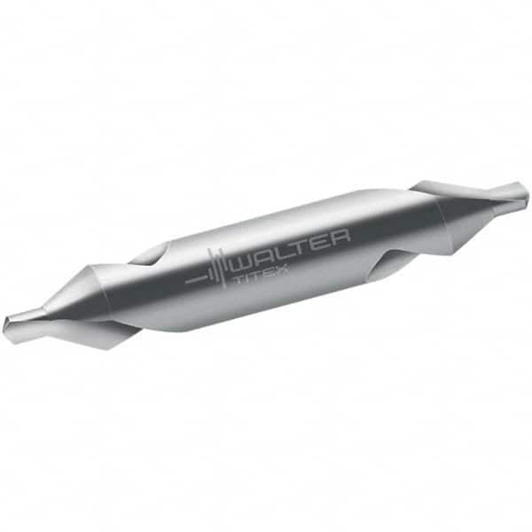 Walter-Titex - Metric Plain Cut 60° Incl Angle High Speed Steel Combo Drill & Countersink - Benchmark Tooling