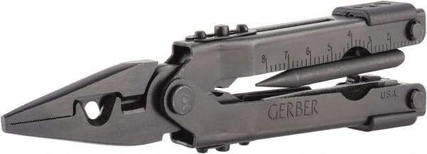 Gerber - 11 Piece, Multi-Tool Set - 6-1/2" OAL, 5-3/64" Closed Length - Benchmark Tooling