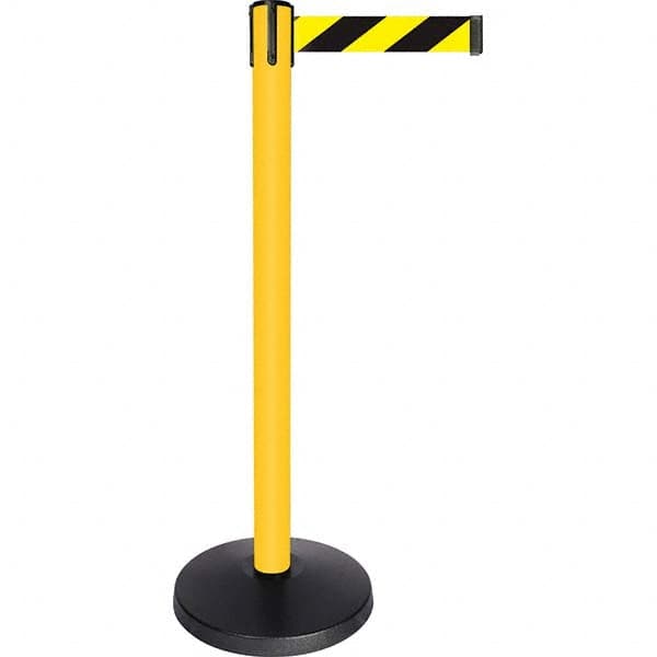 Tensator - Barrier Posts Type: Tensabarrier Post Post Color/Finish: Yellow - Benchmark Tooling