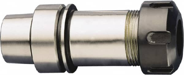 HAIMER - 1mm to 16mm Capacity, 70mm Projection, HSK40E Hollow Taper, ER25 Collet Chuck - 0.0001" TIR - Exact Industrial Supply