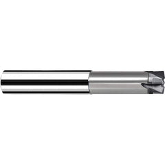 Fraisa - 3/8" Diam Solid Carbide Single End 4 Flute High-Feed End Mill - Benchmark Tooling