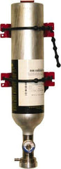 BW Technologies by Honeywell - Ammonia - 100 ppm Calibration Gas - Includes Aluminum Cylinder, Use with Honeywell Gas Detectors - Benchmark Tooling