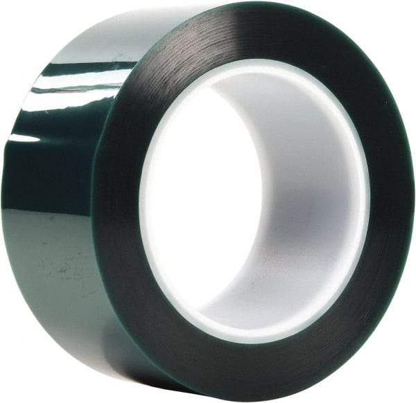 3M - 3" Wide x 72 Yd Long Green Polyester Film Masking Tape - Series 8992, 3.2 mil Thick - Benchmark Tooling