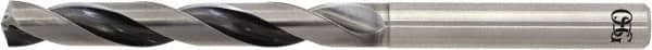 OSG - 17mm 140° Solid Carbide Jobber Drill - WXL Finish, Right Hand Cut, Spiral Flute, Straight Shank, 184mm OAL - Benchmark Tooling