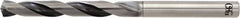 OSG - 17mm 140° Solid Carbide Jobber Drill - WXL Finish, Right Hand Cut, Spiral Flute, Straight Shank, 184mm OAL - Benchmark Tooling