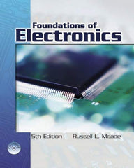 DELMAR CENGAGE Learning - Foundations of Electronics, 5th Edition - Electronics Reference, Hardcover, Delmar/Cengage Learning, 2006 - Benchmark Tooling