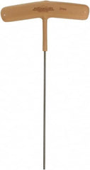 Paramount - 2mm Hex, T-Handle Cushion Grip, Hex Key - 5-29/32" OAL, Protanium High Torque Steel, Metric System of Measurement - Benchmark Tooling