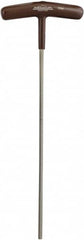Paramount - 9/64" Hex, T-Handle Cushion Grip, Hex Key - 8-19/64" OAL, Protanium High Torque Steel, Inch System of Measurement - Benchmark Tooling