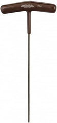 Paramount - 7/64" Hex, T-Handle Cushion Grip, Hex Key - 6-51/64" OAL, Protanium High Torque Steel, Inch System of Measurement - Benchmark Tooling