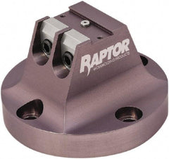 Raptor Workholding - 3/4" Jaw Width, 3" High Dovetail Vise - For Use with 4 & 5 Axis Workholding Systems - Benchmark Tooling