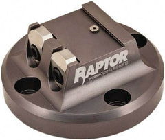 Raptor Workholding - 1-1/2" Jaw Width, 2" High Dovetail Vise - For Use with 4 & 5 Axis Workholding Systems - Benchmark Tooling