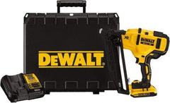 DeWALT - Cordless Cordless Brushless Finish Nailer Kit - 16 Gauge Nail Diam, 1-1/4 to 2-1/2" Long Nail, Lithium-Ion Batteries Included - Benchmark Tooling