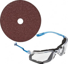 3M - 7" Diam 7/8" Hole 36+ Grit Fiber Disc - Very Coarse Grade, Ceramic, 8,600 Max RPM, Series 982C - Benchmark Tooling