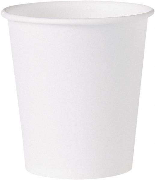 Solo - Paper Water Cups, 3 oz, 100/Bag, 50 Bags/Carton - White - Benchmark Tooling