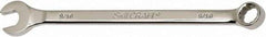 Ability One - 9/16" 12 Point Combination Wrench - 15° Offset Angle, Steel, Chrome Finish - Benchmark Tooling