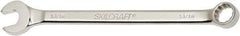 Ability One - 13/16" 12 Point Combination Wrench - 15° Offset Angle, Steel, Chrome Finish - Benchmark Tooling