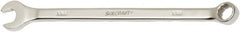 Ability One - 10mm 12 Point Combination Wrench - 15° Offset Angle, Steel, Chrome Finish - Benchmark Tooling