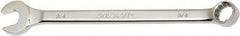 Ability One - 3/4" 12 Point Combination Wrench - 15° Offset Angle, Steel, Chrome Finish - Benchmark Tooling