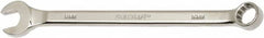 Ability One - 16mm 12 Point Combination Wrench - 15° Offset Angle, Steel, Chrome Finish - Benchmark Tooling