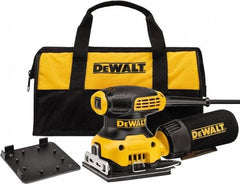 DeWALT - 14,000 OPM, Electric Orbital Sander - Square, Oscillating Sander, 2.3 Amps - Benchmark Tooling