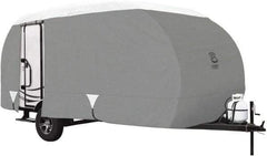 Classic Accessories - Polypropylene RV Protective Cover - 20' Long, Gray and White - Benchmark Tooling